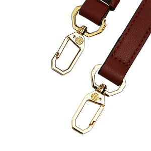 Embroidery Genuine Leather Elegant Crossbody Bag Veined Pattern - SinoCultural -- SC1753-A1