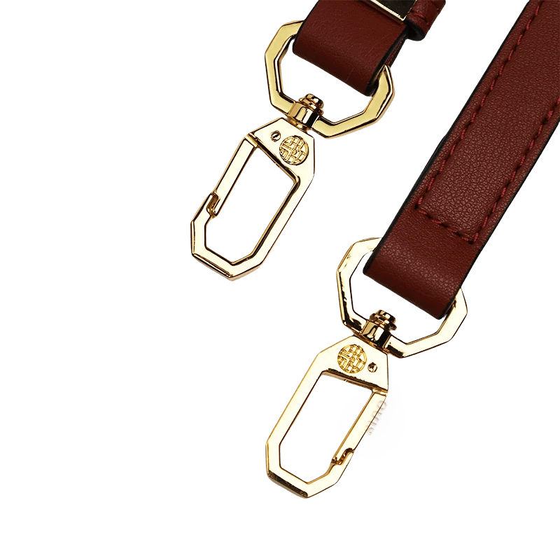 Embroidery Genuine Leather Elegant Crossbody Bag Veined Pattern - SinoCultural -- SC1753-A1