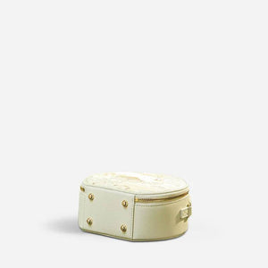 Chinese Painting Mulberry Silk Round Bag Luxury Handbag - SinoCultural -- P12065505