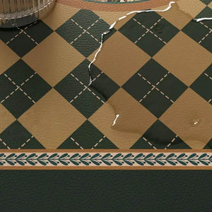 Christmas Limited Series Green Festive Reindeer Table Mat - SinoCultural -- HS-CZD1149-1