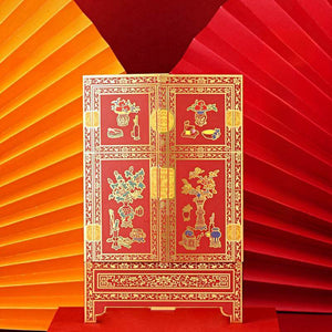 Chinese New Year Fortune & Blessing Creative Red Envelopes - SinoCultural -- CNY020
