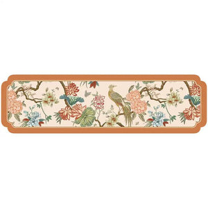 Chinoiserie Retro Spring Floral Tea Table Drying Mat - SinoCultural -- TM008A15