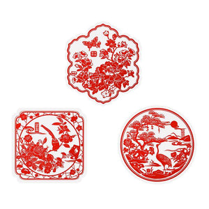 Chinese New Year Decorations Spring Festival Window Clings - SinoCultural -- CNY003
