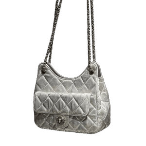 Chinoiserie Luxury Heritage Gold Brocade Underarm Bag - SinoCultural -- JD270625-P