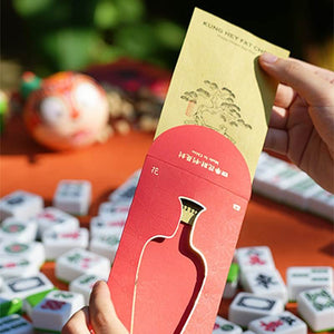 Chinese New Year Red Envelopes 2025 New Year Gift Lai See Pack - SinoCultural -- CNY027