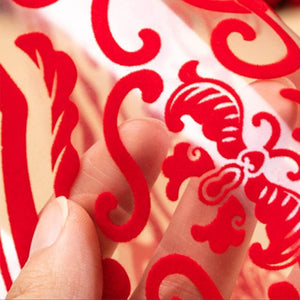 Chinese New Year 2025 Fu Character Static Cling Window Decals - SinoCultural -- CNY004-1