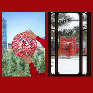 Chinese New Year Couplets Red Envelopes Housewarming Gift Box - SinoCultural -- CNY006