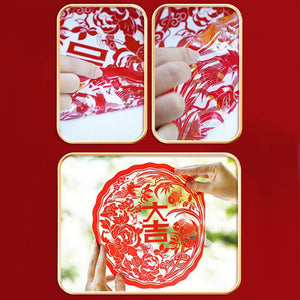 Chinese New Year 2025 Blessings Spring Festival Couplets Gift Set - SinoCultural -- CNY023
