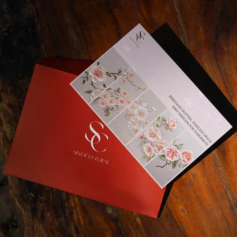 SinoCultural Chinese Art Greeting Card - SinoCultural -- TQBF007-1