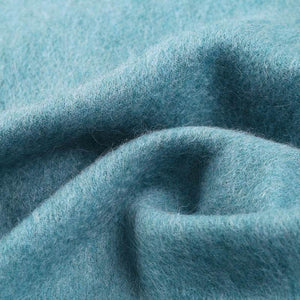 Handmade Suzhou Embroidery Wool Cashmere Scarf with Narcissus Flower 200x38cm - SinoCultural -- HYFSJ058-4