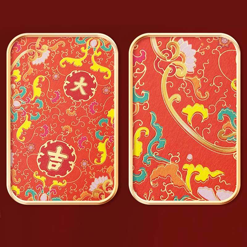 Chinese New Year Red Envelopes Blessings Wedding & Birthday - SinoCultural -- CNY019-1