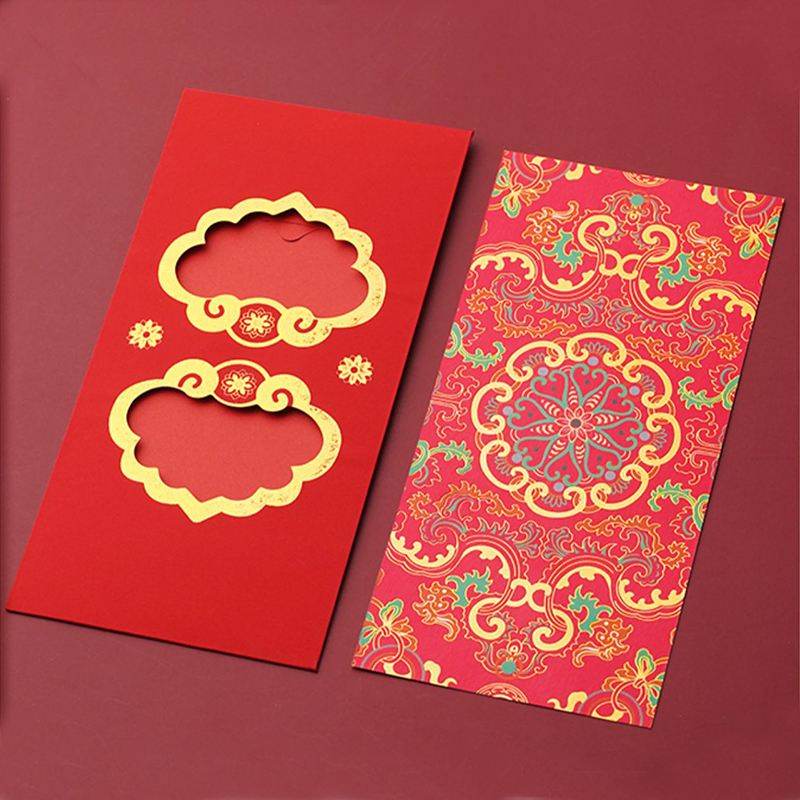 Chinese New Year Red Envelopes Blessings Wedding & Birthday - SinoCultural -- CNY019-1