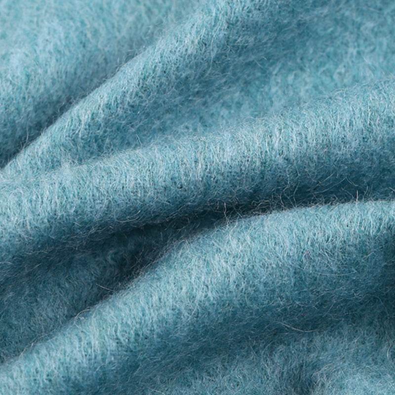 Handmade Suzhou Embroidery Wool Cashmere Scarf Shawl for Women 200x38cm - SinoCultural -- HYFSJ056-1