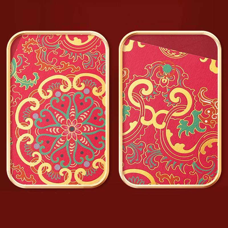Chinese New Year Red Envelopes Blessings Wedding & Birthday - SinoCultural -- CNY019-1