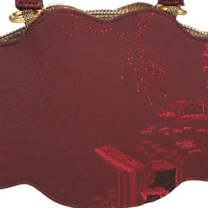 Ultra-Light Ruyi Loong Embroidery Handbag – Recycled Fabric with Hualuo Silk 205g - SinoCultural -- GD1211