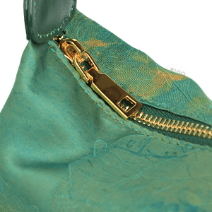 Xiangyunsha Silk Mulberry Silk Vintage Shoulder Bag - SinoCultural -- YSY1002Q