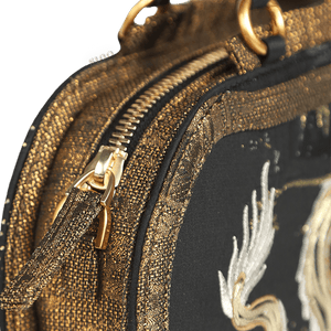 Ruyi Loong Embroidered Tote Bag – Ultra-Light 205g,Recycled Fabric & Hualuo Silk - SinoCultural -- GD1210