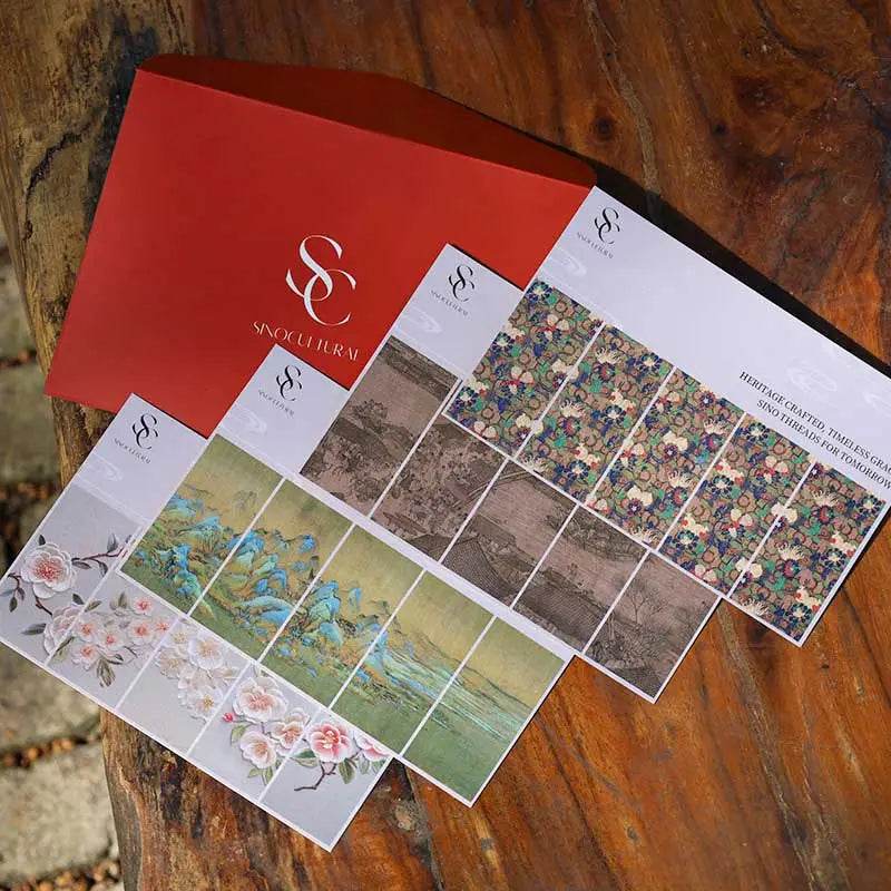 SinoCultural Chinese Art Greeting Card - SinoCultural -- TQBF007-1