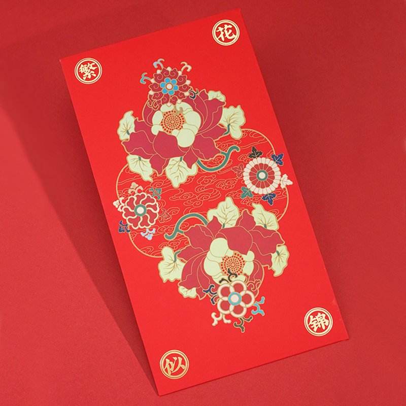 Chinese New Year Spring Festival Couplets & Blessings Gift Set - SinoCultural -- CNY025