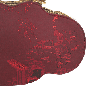Ultra-Light Ruyi Loong Embroidery Handbag – Recycled Fabric with Hualuo Silk 205g - SinoCultural -- GD1211