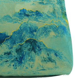 Xiangyunsha Silk Mulberry Silk Vintage Shoulder Bag - SinoCultural -- YSY1002Q