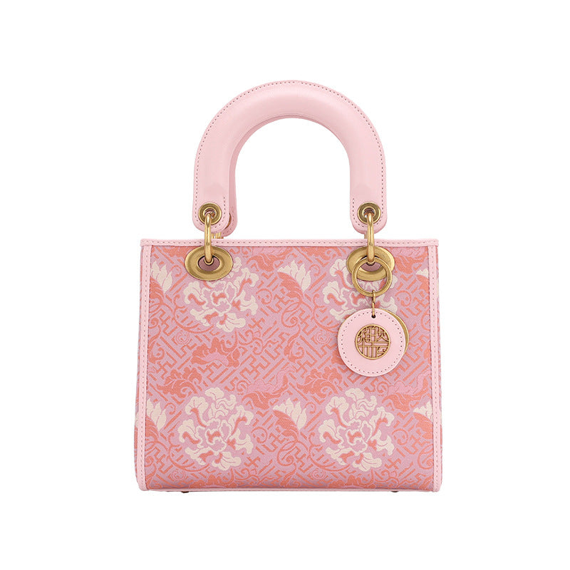 Song Jin New Chinese Style Women's Bag 2025.Handheld Princess Diana Bag