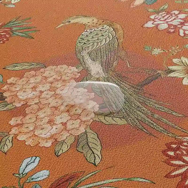 Chinoiserie Mountain Hydrangea Washer Dust Protection Mat - SinoCultural -- TM020A3446