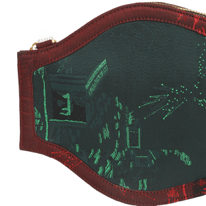 Ultra-Light Water Bottle-Shaped Song Brocade Vintage Style Crossbody Bag 164g - SinoCultural -- GD1204