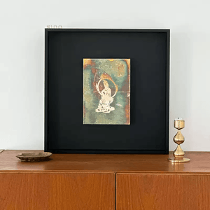 Intangible Heritage Dunhuang Foil Burning Handcrafted Wall Art - SinoCultural -- JN1105-A1