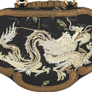 Ruyi Loong Embroidered Tote Bag – Ultra-Light 205g,Recycled Fabric & Hualuo Silk - SinoCultural -- GD1210