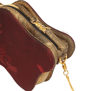 Ultra-Light Cloud Shape Handbag in Recycled Fabric with Hualuo Silk 145g - SinoCultural -- GD1203