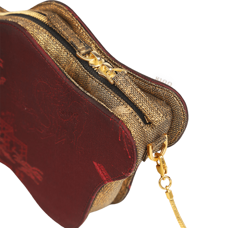 Ultra-Light Cloud Shape Handbag in Recycled Fabric with Hualuo Silk 145g - SinoCultural -- GD1203