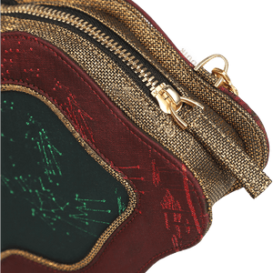 Ultra-Light Gourd Bag Graphene Recycled Fabric Hualuo Silk Luxury Design 155g - SinoCultural -- GD1208