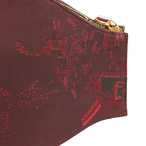 Ultra-Light Water Bottle-Shaped Song Brocade Vintage Style Crossbody Bag 164g - SinoCultural -- GD1204