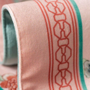 Chinoiserie Spring Powder Pink High-end Wooden Chair Cushion - SinoCultural -- SC005A38