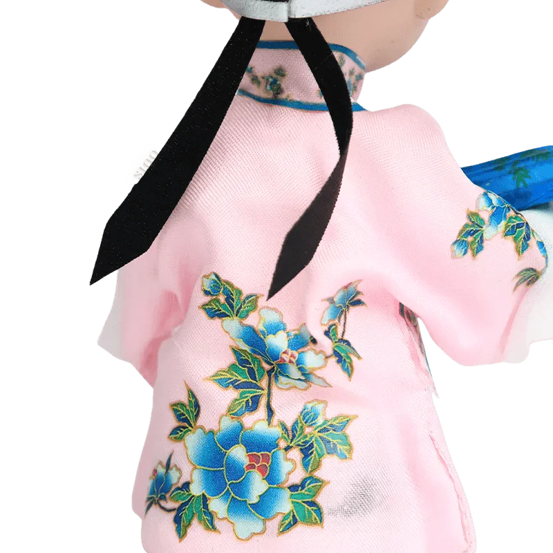 6-Inch Handmade Xu Xian Scholar Chinese Doll – Elegant Desk Accessory - SinoCultural -- QJ0605