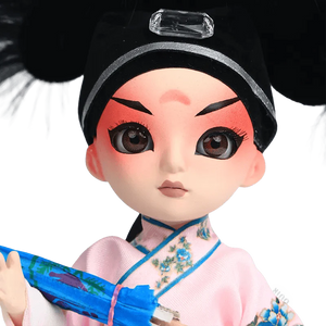 6-Inch Handmade Xu Xian Scholar Chinese Doll – Elegant Desk Accessory - SinoCultural -- QJ0605