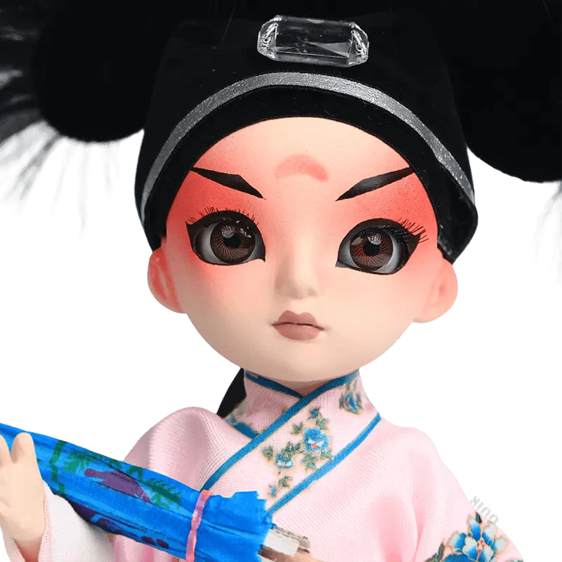 6-Inch Handmade Xu Xian Scholar Chinese Doll – Elegant Desk Accessory - SinoCultural -- QJ0605