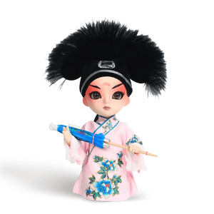 6-Inch Handmade Xu Xian Scholar Chinese Doll – Elegant Desk Accessory - SinoCultural -- QJ0605
