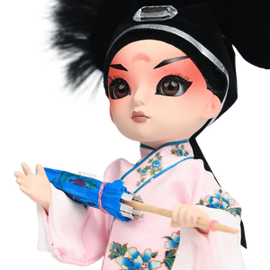 6-Inch Handmade Xu Xian Scholar Chinese Doll – Elegant Desk Accessory - SinoCultural -- QJ0605
