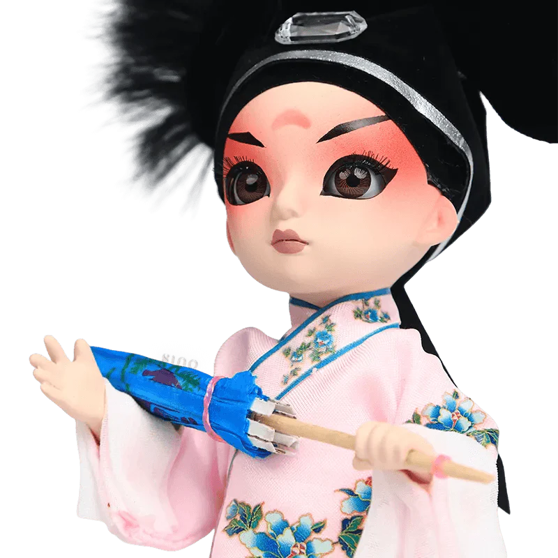 6-Inch Handmade Xu Xian Scholar Chinese Doll – Elegant Desk Accessory - SinoCultural -- QJ0605