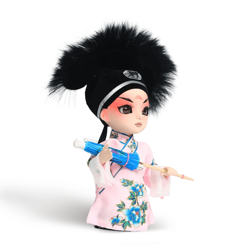 6-Inch Handmade Xu Xian Scholar Chinese Doll – Elegant Desk Accessory - SinoCultural -- QJ0605