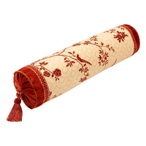 Chinoiserie Red Festive Chinese Style Throw Pillow - SinoCultural -- SJZBZ030A01