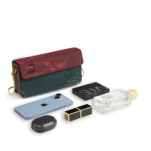 Ultra-Light Envelope Clutch Handbag Song Brocade in Recycled Fabric 133g - SinoCultural -- GD1209