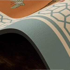 Chinoiserie Mountain Hydrangea Washer Dust Protection Mat - SinoCultural -- TM020A3446