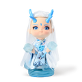 Front view of 9-inch Ao Bing Dragon Prince doll (holding double ice hammers).