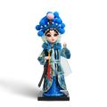 9-Inch Handmade Chinese Doll – Peking Opera Green Snake Collectible - SinoCultural -- XJP0904