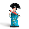 9-Inch Handmade Chinese Doll – Peking Opera Xu Xian (Young Scholar) Collectible - SinoCultural -- XJP0905