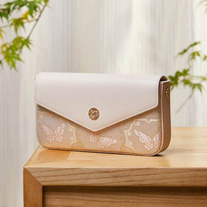 Brocade Jacquard Chic Elegant Lady Evening Clutch Bag - SinoCultural -- P12064604BG-1