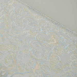 Brocade Jacquard Chic Elegant Lady Blue Evening Clutch Bag - SinoCultural -- P120646004LG-1